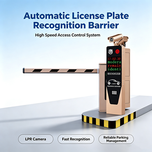Barrera de Aluminio Automática con Control Remoto y Luces LED para Estacionamiento, con Sistema RFID Electrónico de Seguridad, <span class=keywords><strong>Precio</strong></span> Económico - Product Image 1