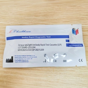Prueba de Anticuerpos Tri-line para <span class=keywords><strong>Dengue</strong></span> MR IGG/IGM, Resultados en 10 Minutos para Uso Clínico, Hospitalario y en Campo - Product Image 4
