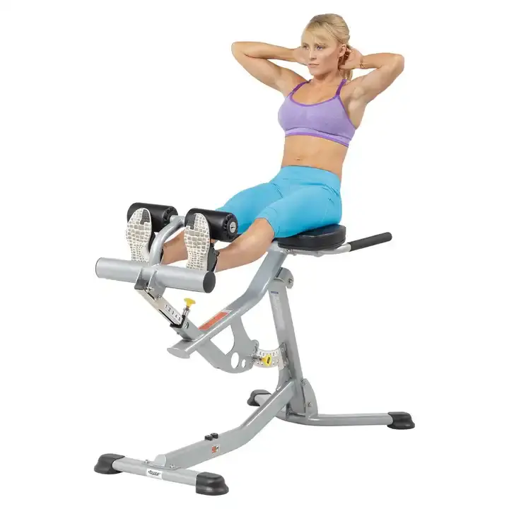 Adjustable Hyperextension Bench hyper Home Gym Equipment roman chair Weight Benches Back Abdominal Exercise