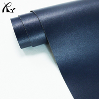 Stock de lots de cuir microfibre PU 0.7MM gaufré multicolore pour meubles et textiles de maison en Chine