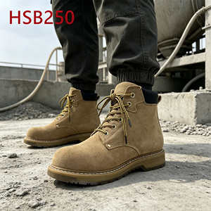 Botas de Seguridad LXG, Modelo Hua Singh, con Suela Goodyear de 4 Capas, Protección Contra Impactos de 200J, Calzado de Trabajo de Cuero para Hombre, HSB250 - Product Image 6