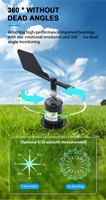 Capteur de direction du vent SENTEC WD300, 0-360° °   Capteur de mesure, boîtier en aluminium IP65, sortie RS485/4-20mA pour la surveillance des stations météorologiques