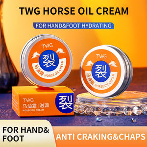 Crème anti-fissures à l'huile de cheval TWG pour les <span class=keywords><strong>mains</strong></span> et les pieds, hydratation complète du corps, crème anti-gerçures pour les <span class=keywords><strong>mains</strong></span>, crème anti-écaillage pour les pieds - Product Image 2