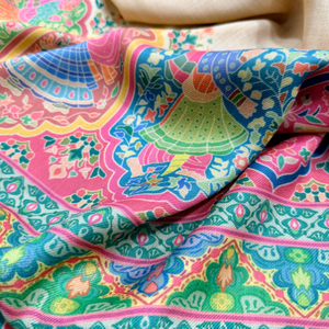 Luxury Digital Print <b>Shawls</b> Soft Fashion <b>Shawl</b> with Vibrant Prints for Casual Events Custom Logo OEM ODM Production - Product Image 5