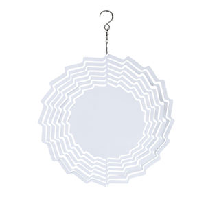 Girandola Cinetica 3D in Metallo per Giardino, Regalo Unico, Decorazione da Esterno, Ornamento Appeso di Qualità per Casa e Giardino, 10 Pollici, Mandala - Product Image 4