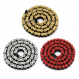 <span class=keywords><strong>Cadena</strong></span> de Motocicleta 520HX con Anillo en O, 120 Eslabones, <span class=keywords><strong>Cadena</strong></span> de Transmisión de Alta Resistencia para KTM Duke 390, Kawasaki Ninja 400, Honda CB500X, Resistencia a la Tracción de 34 kN - Product Image 1