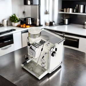 Cafetera Comercial de Acero Inoxidable, Cafetera Expresso, Cafetera para Cappuccino, Máquina de Café Espresso Profesional - Product Image 2