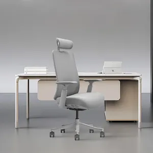 High Quality Modern Executive Office Chair BIFMA Certified ISO9001 Certified Swivel Design Ergonomic Metal Mesh Best Adjustable