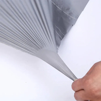 Film de paillage agricole en plastique argenté noir 35 microns pour fraises