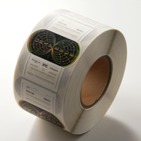 Autocollants personnalisés en papier texturé avec gaufrage à chaud doré et UV sélectif pour bouteilles et étiquettes de vin - Logo personnalisé imprimé à l'encre métallisée