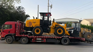 Yellow LG833G Wheel Loader 3 Ton Front End Loader Diesel Construction Equipment - Product Image 1