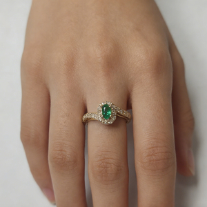 <b>CUSTOM</b> SILVER 10K/14K/18 SOLID GOLD CLASSIC LAB GROWN CVD IGI VVS-VS QUALITY BRILLIANT CUT ENGAGEMENT PARTY FASHION CLUSTER <b>RING</b> - Product Image 2