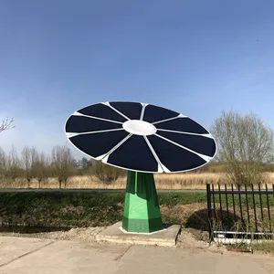 Manufacturer Off Grid 5Kw Solar Power System Complete Kit Photovoltaic Outdoor Home Garden Decor Solar Patio Umbrella For Sale