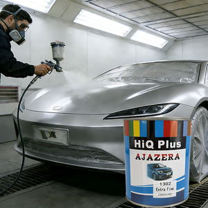 <span class=keywords><strong>Pintura</strong></span> Acrílica Plateada Extra Fina 1K al por Mayor para Automóviles, Reparación de Muebles, Buena Adhesión, Alta Cobertura - Product Image 3