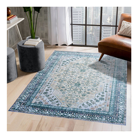 Tapis en chenille polyester à impression 3D, design persan personnalisé, populaire en Chine en 2025, pour la décoration intérieure