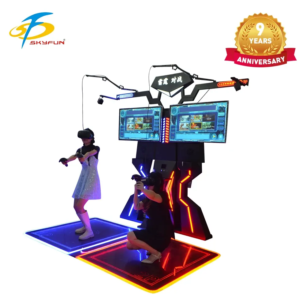 VR Arcade Shooting Games 9D Movie 2 Multiplayer-Gunschlacht-Spiel-Simulator für Playstation