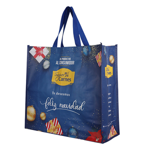 ถุงผ้าโพลีเอสเตอร์ทอแบบลามิเนตสำหรับช็อปปิ้งรับขนาดได้ตามต้องการ - Product Image 2