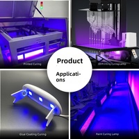 Module d'impression numérique à jet d'encre LED plat pour PCBA, lumière UV 365nm 405nm, durcissement UV, panneau LED UVA personnalisable