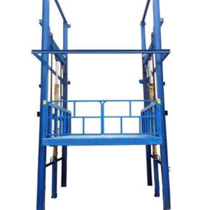 Pasokan pabrik tanaman panduan penyimpanan rel pengangkut barang Lift kargo angkat hidrolik tetap <span class=keywords><strong>2</strong></span> Ton - Product Image 1