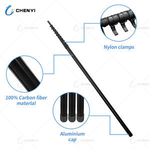 Телескопическая Антенна 20 футов из углеродного волокна для радиолюбителя, телескопическая мачта 6 метров - Product Image 2