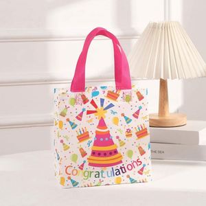 Bolsas de Regalo Personalizadas para Carnaval, Reutilizables, Pequeñas y Lindas para Niños, Bolsas de Tela No Tejida para Fiestas de Cumpleaños, Safari - Product Image 4
