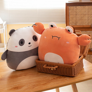 Gối Ôm Mềm Hình Thú Nhồi Bông Hoạt Hình Gấu Thỏ Hươu Cua Chim Cánh Cụt Siêu Âu Yếm 40Cm Cho Trẻ Em Bé Trai Bé Gái - Product Image 5