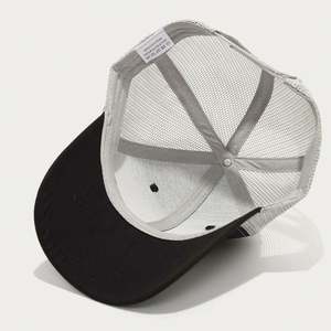 Gorra de Béisbol Lisa en Oferta, Gorra Trucker de 6 Paneles de Color Sólido para Adultos, Gorra Trucker de Malla con Logotipo Personalizado Disponible - Product Image 5