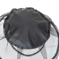Casquette de pêche anti-moustiques respirante et réglable avec filet pour hommes et femmes, idéale pour les activités de plein air, la pêche et le camping