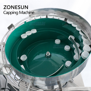 ZONESUN ZS-XG16V Pompa Cap Automatico Pet Bottiglia di Plastica Jar Tappatura Macchine Con La Protezione Alimentatore Vibrante - Product Image 3