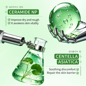 Masque facial apaisant à la Centella Asiatica FAYANKOU, réparation rougeâtre, adapté aux peaux sensibles et sèches, rafraîchissant et facilement absorbé - Product Image 4