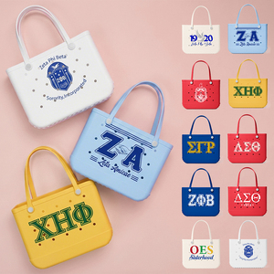 Bolsa de Mano EVA con Cierre Abierto y Logotipo Personalizado, Gran Capacidad, Impermeable, Lavable, Moderna, para Verano y Otoño, para la Playa y Actividades al Aire Libre - Product Image 3