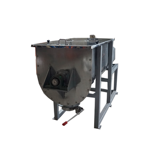 Mélangeur à ruban horizontal en acier inoxydable 304/316 à haute efficacité avec moteur AC pour équipement de mélange industriel chimique et alimentaire - Product Image 5