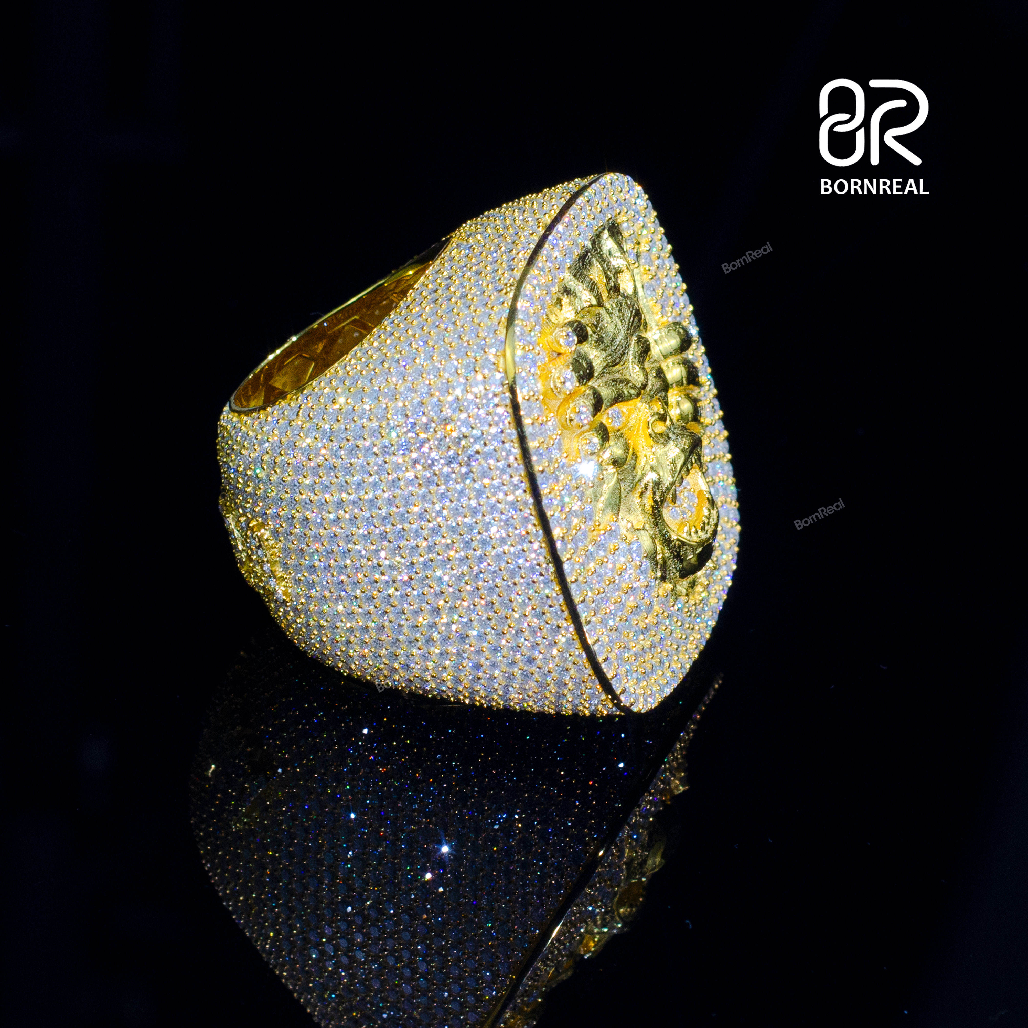 เงิน925 + VVS Moissanite