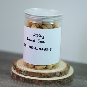 Vietnamesische Geröstete Cashewkerne in 250g Runddose (Leicht zu Öffnender Aluminiumverschluss mit Kunststoffdeckel) - OEM Verfügbar und Werkspreise - Product Image 6