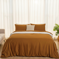Ensemble de literie en bambou biologique 300TC, housse de couette