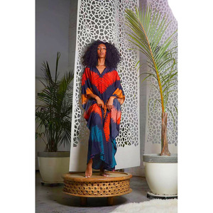 Vestito stampato all'ingrosso per le donne africane <span class=keywords><strong>Turchia</strong></span> abiti da donna abbigliamento elegante estivo abito da spiaggia - Product Image 3