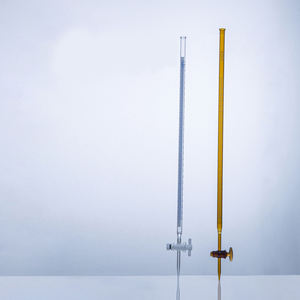 Sıcak satış yeni tip 10ml 25ml 50ml 100ml asit ve Alkali dayanıklı beyaz kahverengi laboratuvar Borosil cam asit mikro büret - Product Image 6