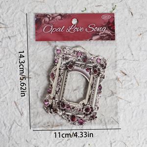 JAI IMAN 10 piezas DIY Vintage marco Irregular textura hueco decoración <span class=keywords><strong>papel</strong></span> para Scrapbooking suministros - Product Image 2