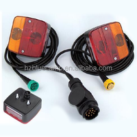Nouveau Kit de Câblage pour Feux Arrière LED à 13 Broches Homologué E-mark 12/24V pour Remorques, Pièces et Accessoires de Camions