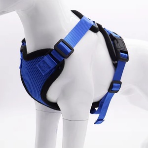 Reflective Mesh <b>Pet</b> Dog <b>Harness</b> Leash Set Comfort Adjustable No Pull Dog Vest For Daily Walking - Product Image 2