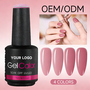<span class=keywords><strong>Vernis</strong></span> à ongles <span class=keywords><strong>semi</strong></span>-<span class=keywords><strong>permanent</strong></span> en gel <span class=keywords><strong>UV</strong></span> 15 ml de haute qualité, vente en gros, marque privée, fabrication OEM, produit phare - Product Image 1