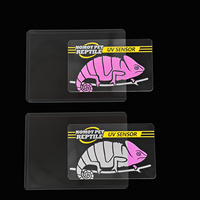 Protège-cartes rigides en plastique transparent sur mesure 3" x 4" 35pt-360pt pour cartes à collectionner sportives, basketball, football, Pokémon, MTG