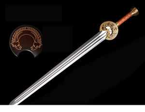 Popular 96cm 1.9kg <strong>Lord</strong> <strong>of</strong> <strong>the</strong> <strong>Rings</strong> Theoden King Heruglin Sword Collects <strong>Toy</strong> Swords for Cosplay - Product Image 5