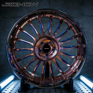 JZCNCW Jantes de voiture personnalisées en 3 parties, jantes de 24 pouces, jantes de 26 pouces, jantes forgées pour X5 X6 X7 G550 G63 EQS CLS SL550 SL63 - Product Image 1