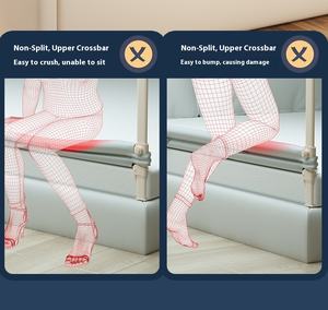 Garde-corps de lit pour bébé pratique en une étape Barrière enfant anti-chute confortable sur le côté du bébé Garde-corps enfant - Product Image 3