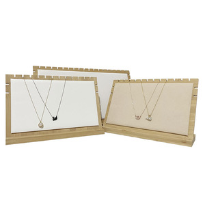 <b>Jewelry</b> Display Stand High End <b>Jewelry</b> Stand Display Set Fashionable Wooden <b>Jewelry</b> Display - Product Image 3