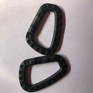 Mosquetão de escalada em plástico da forma d, 9cm - Product Image 6