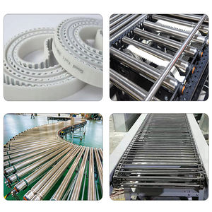 מתכווננת כונן מרובים מצבי כונן רולר פלדה גמישה עם גומי עבור מסועים לוגיסטיים מחסן - Product Image 6