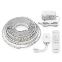 Bande lumineuse LED intelligente Joystar 20m RGB, contrôle par application Bluetooth, télécommande, variateur d'intensité, changement de couleur, décoration intérieure