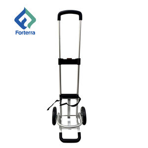 하이 퀄리티 알루미늄 재료 트롤리 바구니 가스 실린더 병원 트롤리 - Product Image 1